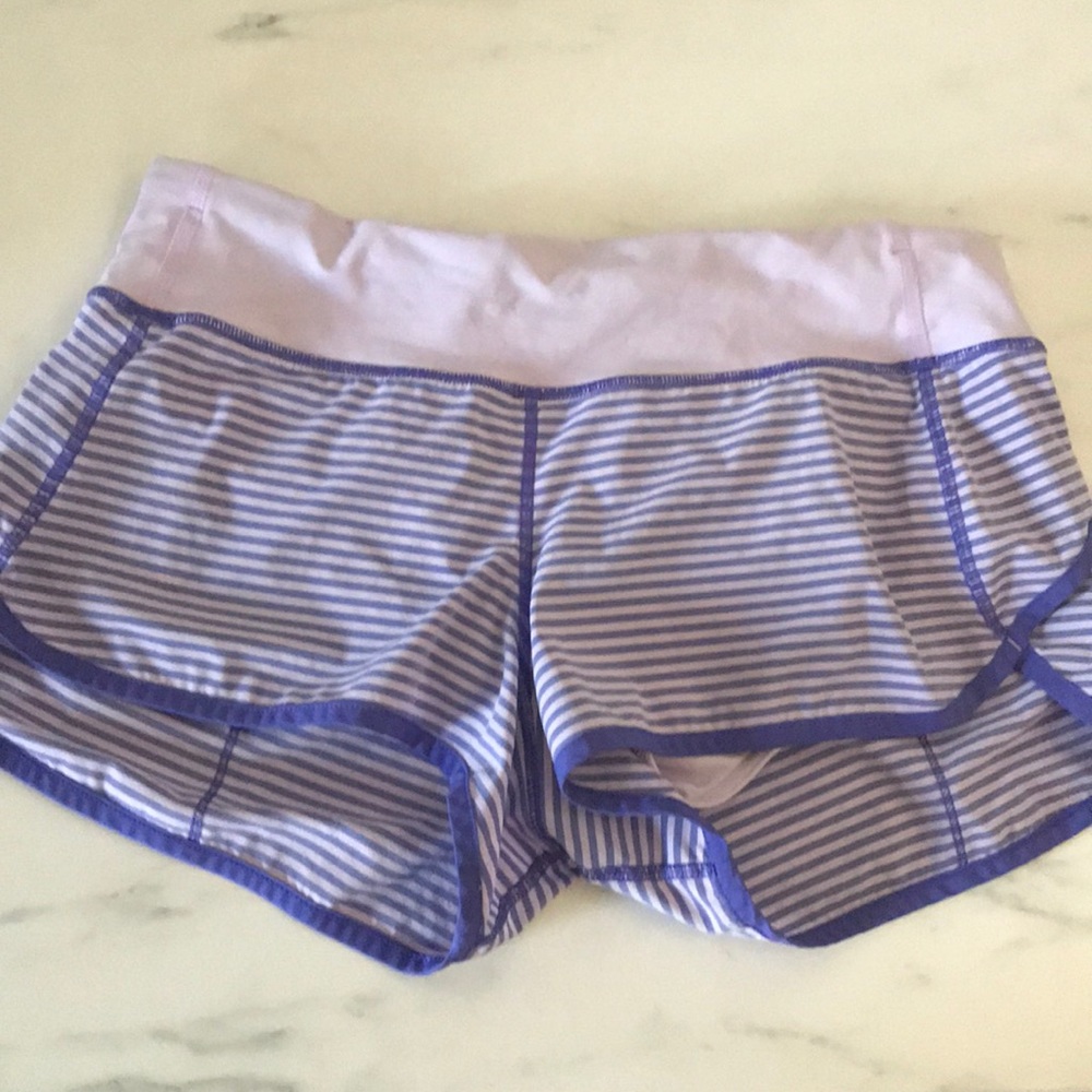 Lululemon speed shorts size 6